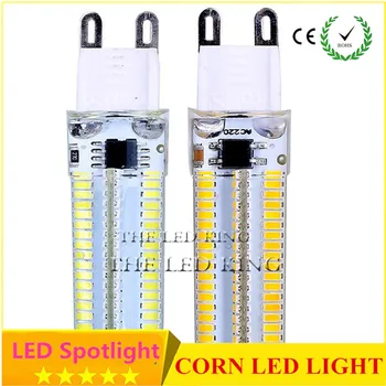 

Super Bright 220V 240V SMD 3014 LED G9 Corn Light Bulb 7W 9W 12W 15W 21W 48 64 96 104 152LEDs 360 degree Replace Halogen Lamps