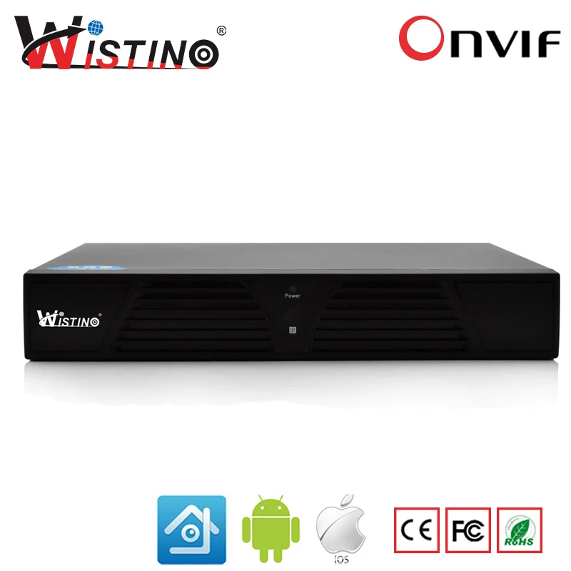 Видеорегистратор Wistino HD 1080P NVR 8 каналов 16 сетевой видеорегистратор H.265 HDMI VGA видео