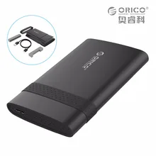 ORICO 2.5 Inch USB3.0 Tool Free HDD Enclosure ard Disk Box Compatible for Window Mac Linux SSD Support UASP Protocol 2TB