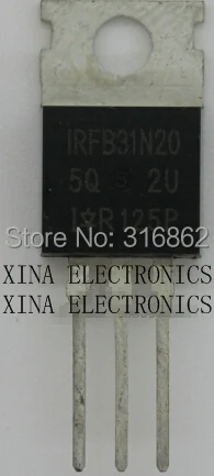 

IRFB31N20PBF IRFB31N20 FB31N20 200V/31A TO-220 ROHS ORIGINAL 10PCS/lot Free Shipping Electronics composition kit