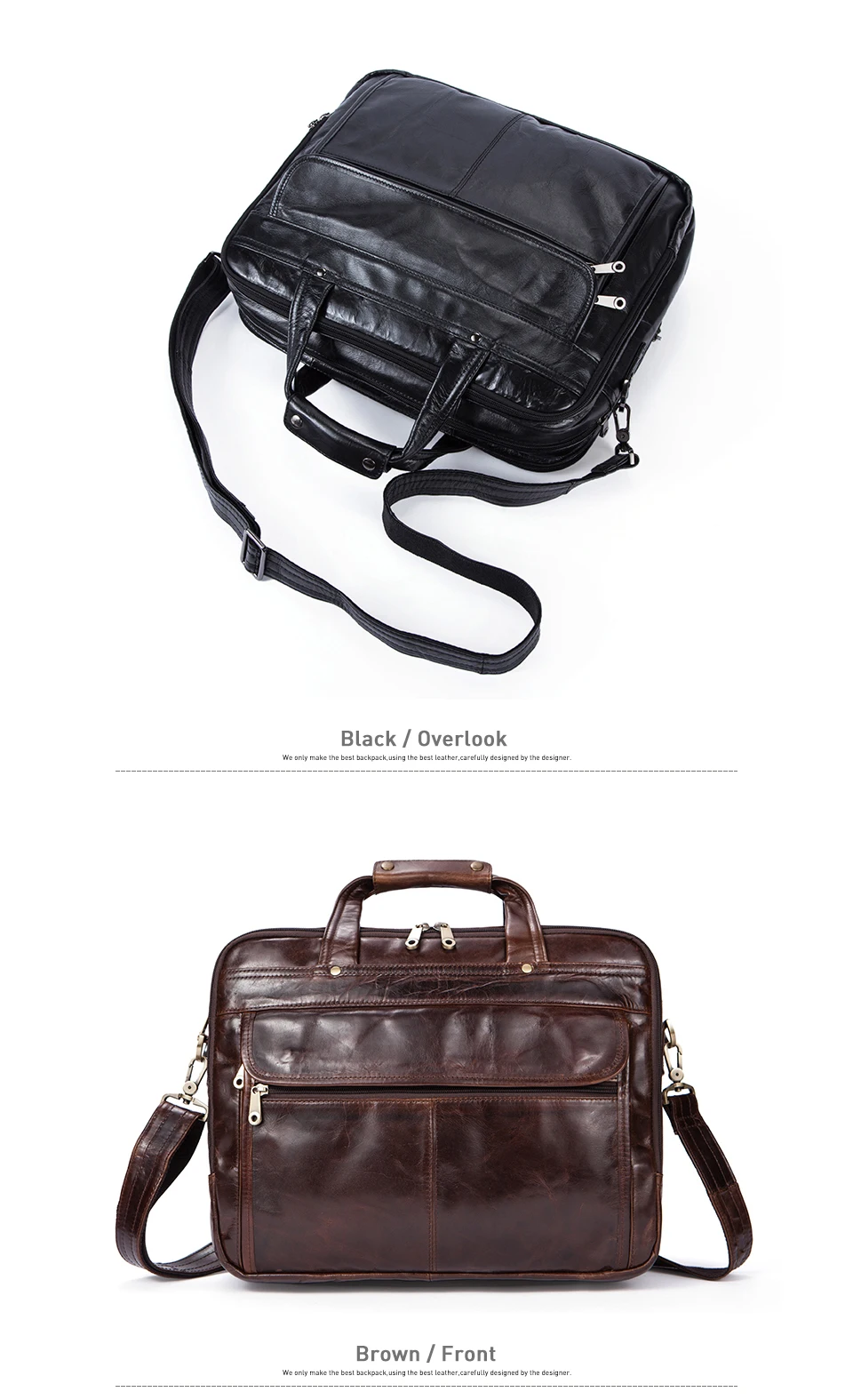 5 man bag genuine leather