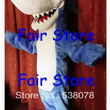 Профессиональный голубая акула Маскоты костюм для взрослых Размеры персонажа из мультфильма "Shark Маскоты te костюм нарядное платье EMS SW245