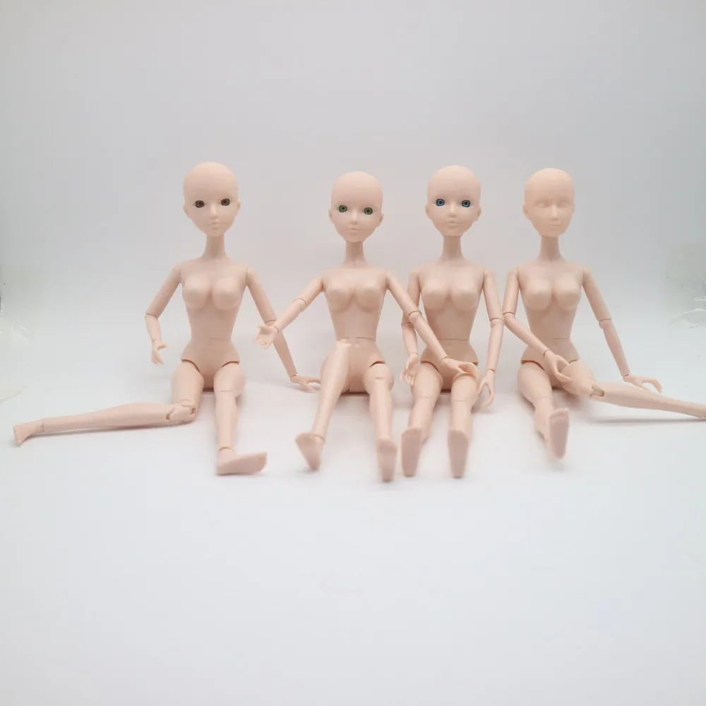 Голая кукла DIY куклы OB без макияжа волос 3D глаза сексуальные женские куклы|Куклы| |