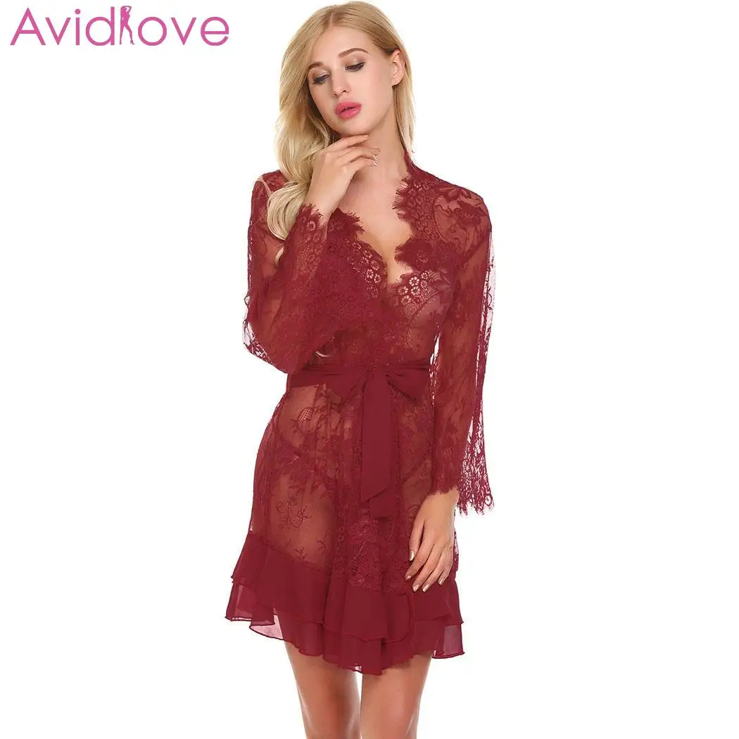 Avidlove сексуальное нижнее белье женское Эротическое с v образным вырезом рукава