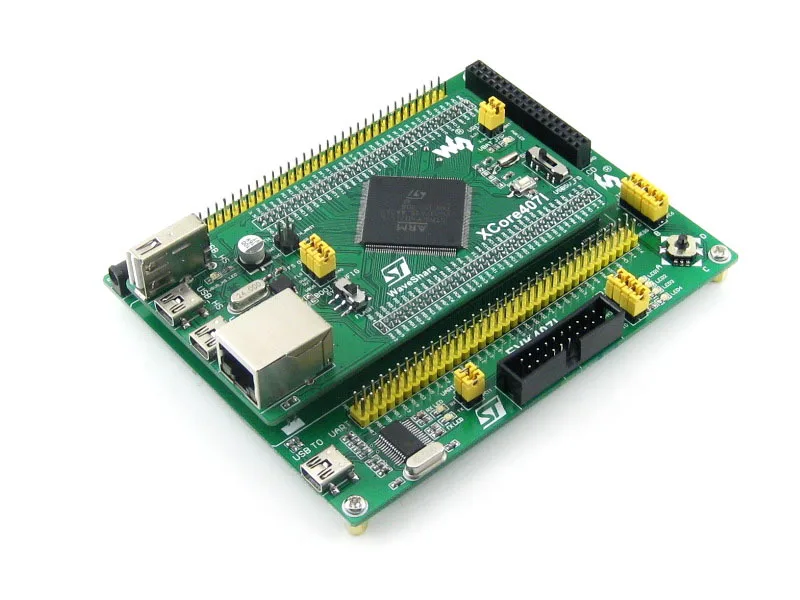 Waveshare XCore407I STM32 STM32F407IGT6 Cortex-M4 основная плата с IO Expander 2 USB Ethernet 1G бит NandFlash