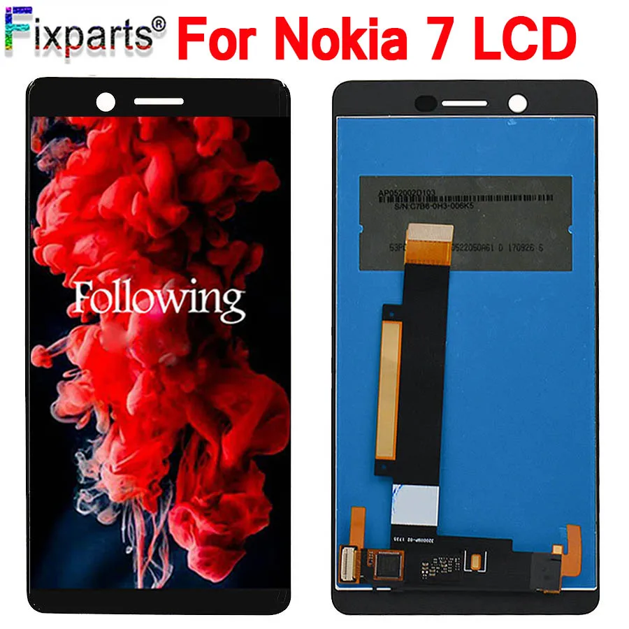 100% протестированный ЖК экран для Nokia7 N7 Nokia 7 + сенсорный дигитайзер в сборе