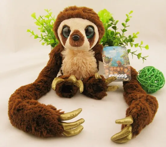 25 см до 65 см оригинальная длинная рука croods пояс обезьяна плюшевые игрушки животных Куклы для дня рождения Новогодний подарок 1 шт