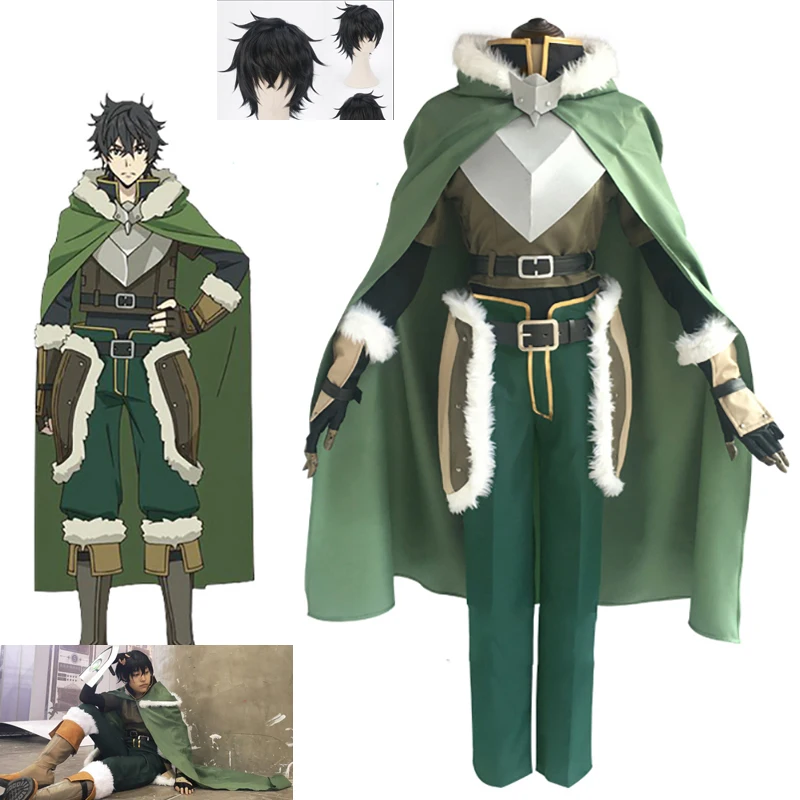 

Anime Tate no Yuusha no Nariagari The Rising of the Shield Hero Naofumi Iwatani Cosplay Costume custom-made