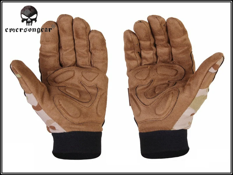 Наружные охотничьи перчатки Emerson Тактические полный палец легкая камуфляжная перчатка Multicam Arid BD8725 MCAD