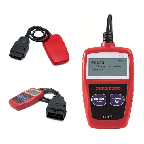 Vehemo OBD2 MS309 автомобильный диагностический инструмент автоматический диагностический инструмент Testor диагностический инструмент для грузовиков неисправностей автомобиля надежный, с большим крутящимся моментом для MaxiScan