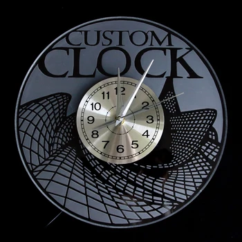 

Custom LED Lighting Wall Clock Color Changes Modern Wall Clock With LED Backlight Personalised Acrylic LED Edge Lit Wall Clock