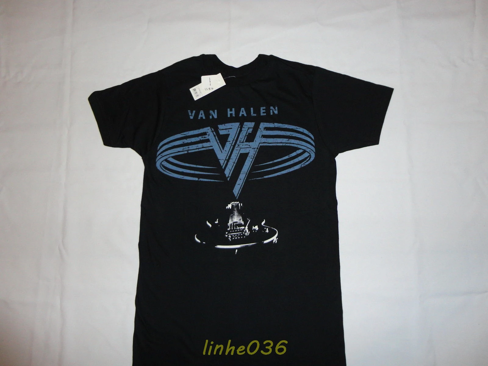 

BLACK HARD ROCK VAN HALEN NWT NEW T-SHIRT S-3XL Tees Brand Clothing Funny T Shirt Teenage Natural Cotton Printed Top Tee