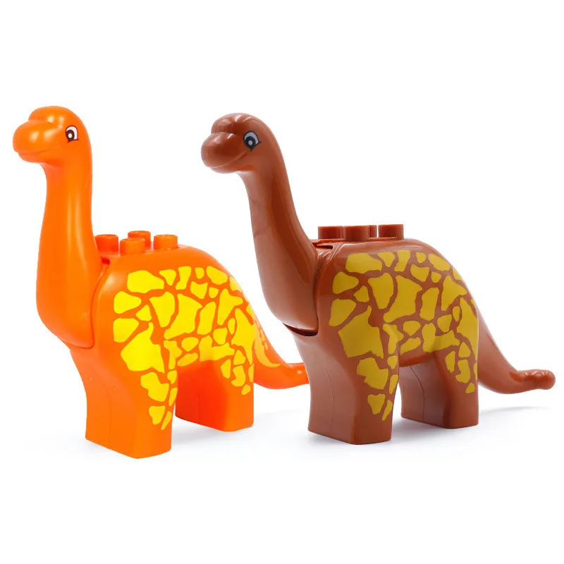 Animal Series Figures Legoings Model Building Blocks Compatible with Legoed Duploed Self-Locking Toys for Kids
