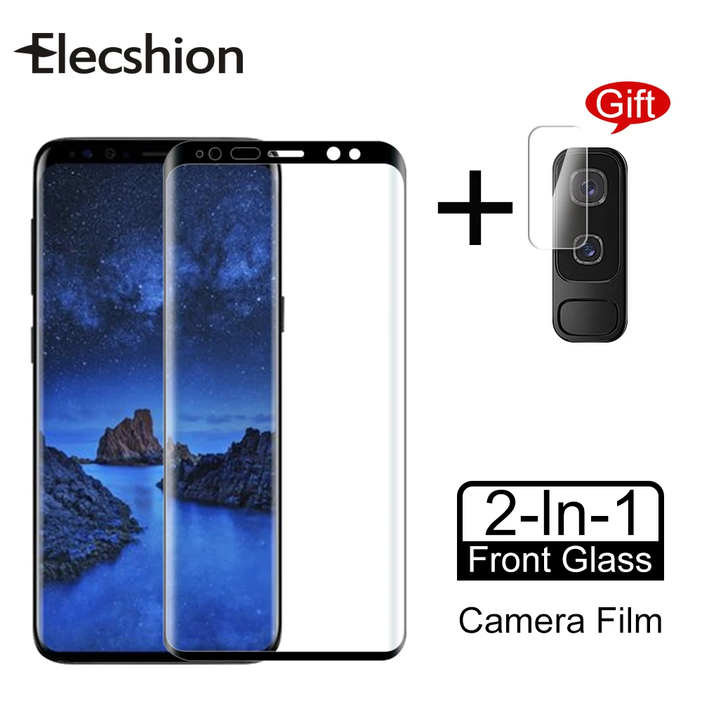 

Screen Protector Glass For Samsung Galaxy S10 S9 S8 Plus S7 Edge Full Curved Tempered Glass Film For Samsung Note 8 9 S8 S9 S10