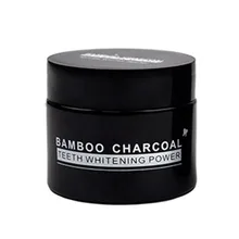 Bamboo Charcoal Portable Tooth Brushing Powder Teeth Whitening Dental Oral Hygiene Cleaning Teeth Removal Stains Powder onuge bright teeth whitening powder blue 100g
