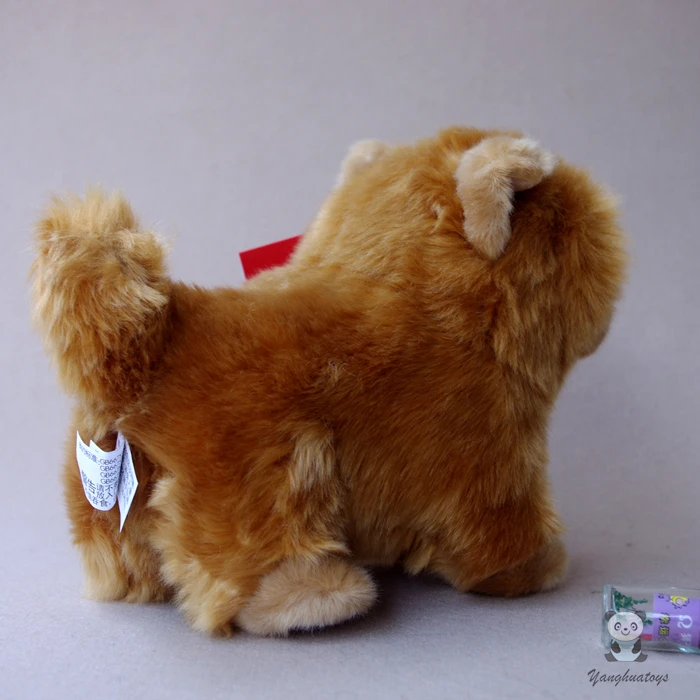 Милые плюшевые куклы Chow в реальной жизни игрушки детский подарок мягкие животные