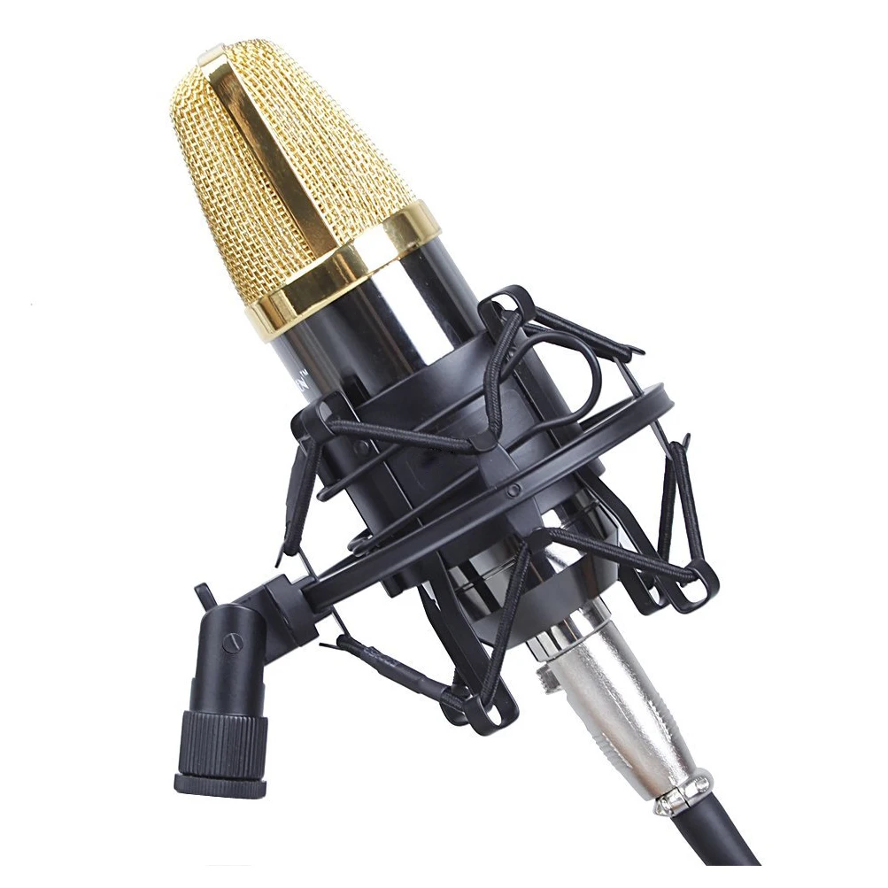 

HOT-miniphone Shock Mount 45MM For 43MM-47MM Diameter Condenser Mic Black