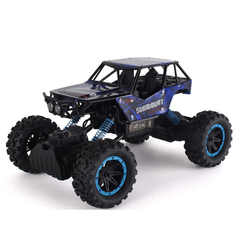 

2018 High Speed RC Car 4WD 2.4GHz Crawlers Rally climbing Car 4x4 Double Motors Bigfoot Car Remote Model Diecast Toys Children