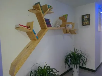eenvoudige boom hout boekenkast plank wandplank wandplank ... eenvoudige boom hout boekenkast plank wandplank wandplank ...