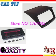 Топ Двойной 2 Din Car Surround Панели фасции для Mitsubishi Pajero Sport Triton L200 с MID Радио И Установка Даш Монтаж комплект