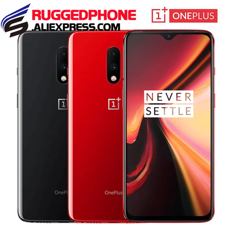 Мобильный телефон Oneplus 7, 8 ГБ/12 Гб ОЗУ, 256 Гб ПЗУ, Восьмиядерный процессор Snapdragon 855, камера 48 МП, разблокировка экрана смартфона