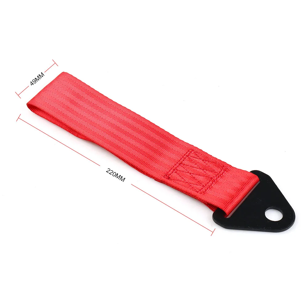 Dynoracing سحب حزام عالية الجودة سباق سيارة سحب الحبال السحب هوك سحب القضبان دون مسامير و المكسرات YC101109