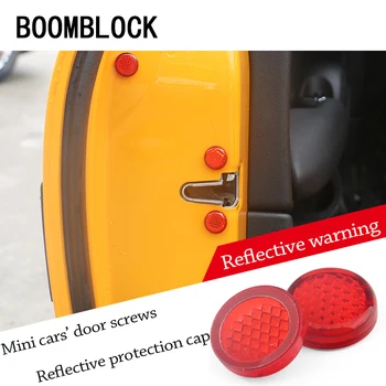 

Auto Car Screw Reflective Protection Cap Stickers For Hyundai i30 ix35 ix25 Solaris Tucson 2017 Mazda 3 6 cx-5 Opel Accessories