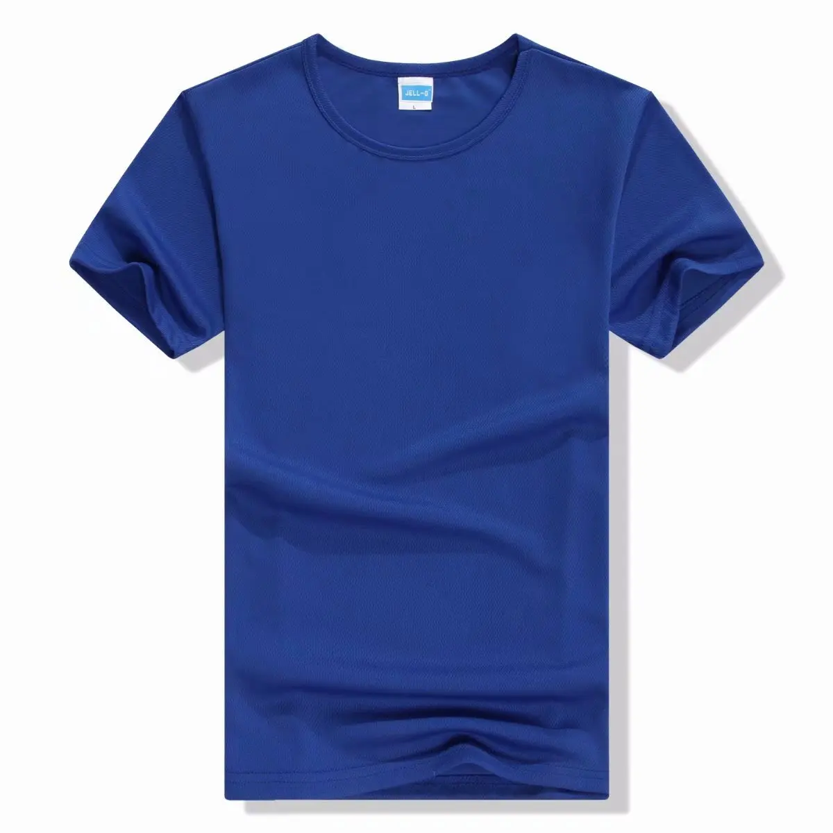 

Short Sleeve T Shirts Men Couple Clothes Summer Quick-drying Solid Color Round Neck Breathable Anti-Pilling Plus Size