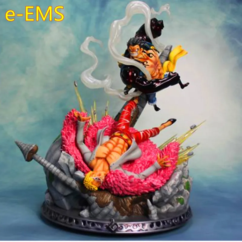 

Anime ONE PIECE Monkey D. Luffy VS Donquixote Doflamingo Resin Statue Action Figure Collection Model Toy G2564