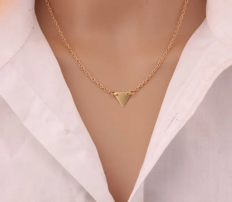 Простое модное геометрическое большое круглое ожерелье золотого цвета с серебряным покрытием для женщин, модное большое полое ожерелье, ювелирное изделие - Окраска металла: y010-8