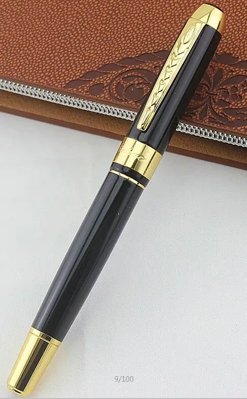 Jinhao 250 черный Золотой резьба перьевые ручки высокого качества Nib Роскошные чернила офисная деловая Ручка высокого класса студенческий подарок перо ручка - Цвет: U