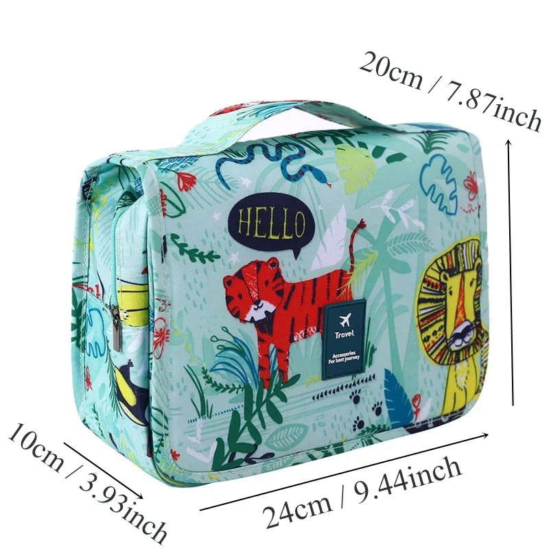 HHYUKIMI العلامة التجارية النساء الرجال كبيرة تجميل ضد الماء حقيبة السفر الجمال منظم حقيبة مستحضرات التجميل حالة الضرورات المكياج حقيبة مستحضر...