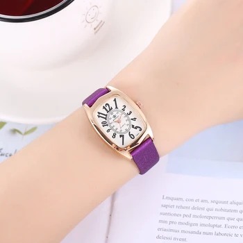 rectangle numerals dial design women watches luxury fashion dress quartz watch popular brand 7 color ladies leather wristwatch rosefield women watches luxury fashion dress quartz watch popular brand ladies leather wristwatch