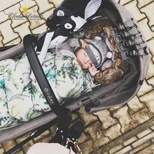 

Baby stroller sleeping bag Winter warm sleeping bags Bathrobe for infant stroller envelopes newborn Elodie detail