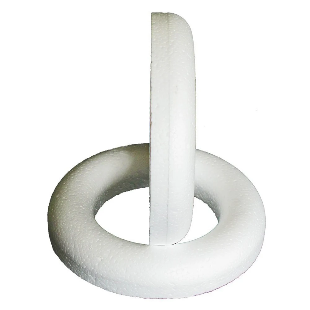 

Craftmill Half Rounded Polystyrene Rings / Wreaths 25cm (2500mm) - Box of (5)