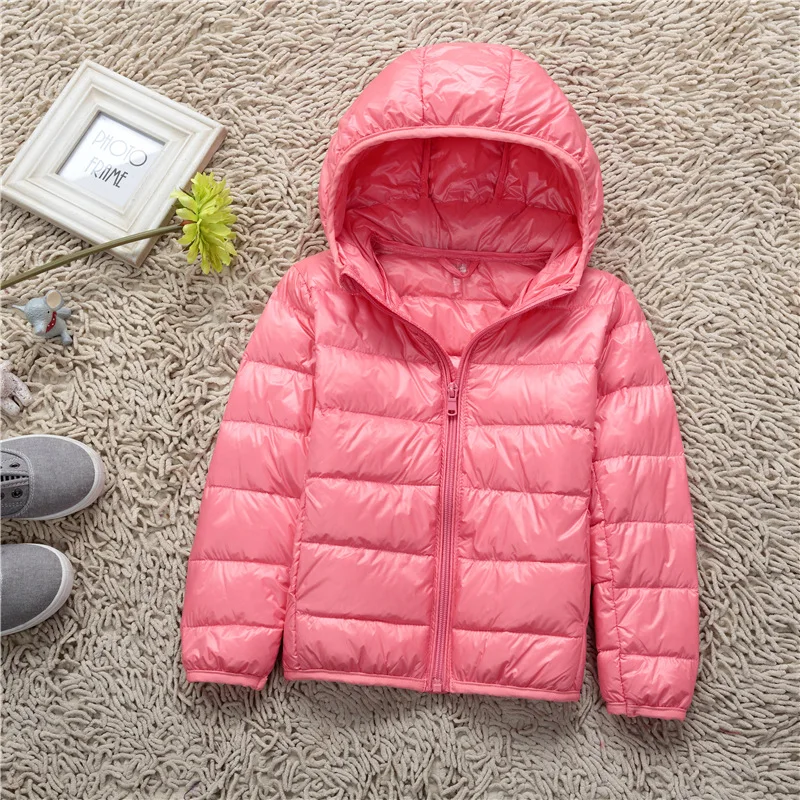 

2019 Winter Girls Down Jacket Duck Down Teenage Boys Jackets And Coats With Hoodies Children Outerwear Clothing Casual Cotton