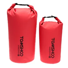 TOMSHOO 10L/20L уличная водонепроницаемая сумка мешок для хранения путешествия катание на лодках каноэ Кемпинг Сноубординг уличные сумки