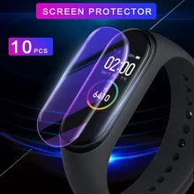 Xio mi Band 4 защитная пленка для экрана для Xiaomi mi Band 4 умный Браслет mi Band 4 защитная пленка для экрана не закаленное стекло