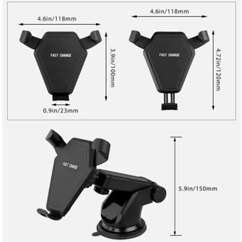 Detail Feedback Questions About Car Qi Wireless Charger Fast