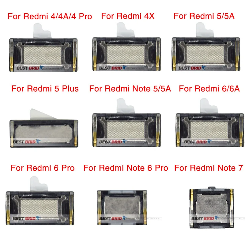 1 шт. шлейф динамика шт Динамик запасные части для модуля для Xiaomi Redmi 3S 4X 4A 5A 5 Plus 6A 6 Pro Note 3, 4, 5, 6, 7 Pro
