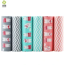 Медведи и в полоску комплект лоскутное хлопчатобумажная ткань жира лоскутное шитье ткани одежда куклы Тильда одеяло ткани 6 шт./лот 40*50 см