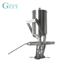 GZZT ручной Чуррос(печенье) Наполнитель нержавеющая сталь, легкий в эксплуатации подходит для ресторана бытовой 2.3L пищевой наполнительный аппарат