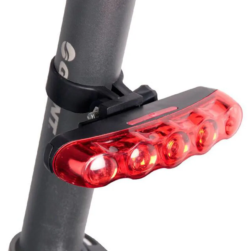 Buy 5 LED Bicycle Cycling Waterproof Seat Handlebar