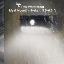 Водонепроницаемый ABS Солнечный светодиодный датчик движения свет открытый сад для дорожек и улиц настенный светильник путь двора безопасности свет бра#24/5