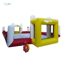Inflatable Football Field Football Pitch Sports Games Outdoor For Rental Competition
