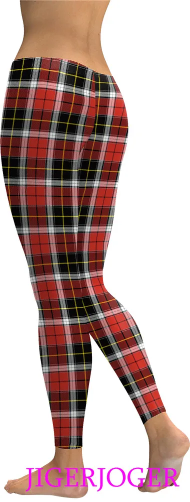 Red grids legging (3)