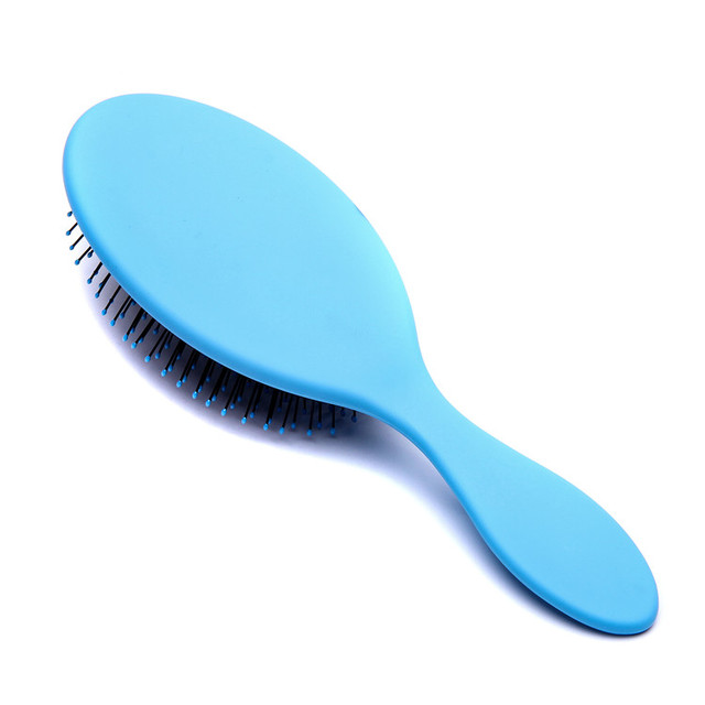 Color Rubber Hair Scalp Massage Comb Women Straight Curly Short Long Hair Brush for Salon Hairdressing Styling Beauty Tools