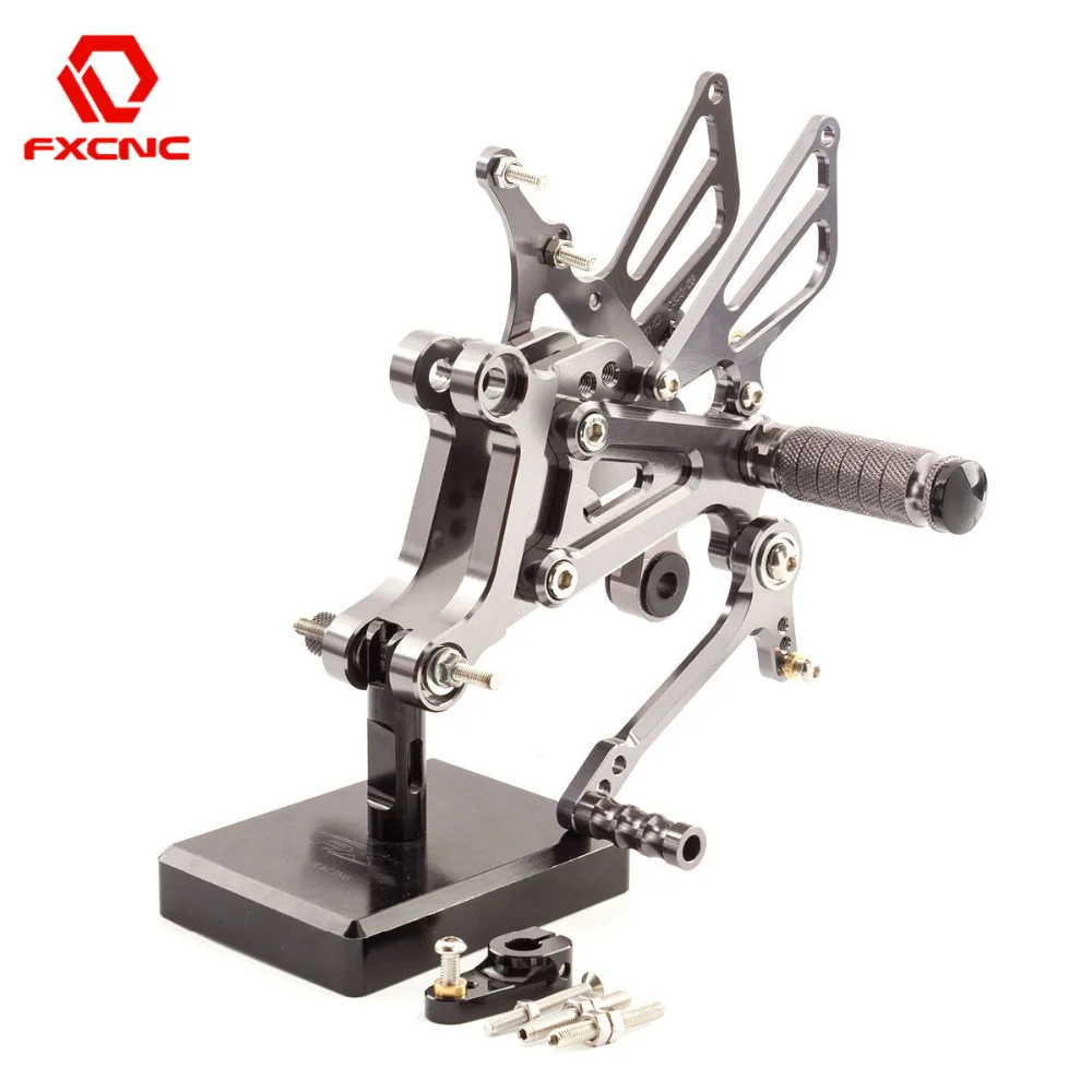 

FOR Aprilia RS125 2T 1996-2010 2009 2008 2007 2006 Aluminum Adjustable Motorcycle Rearsets Rear Sets Foot Pegs Pedal Footrest
