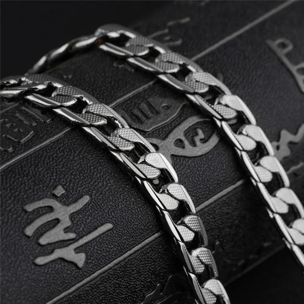 

Men Hip Hop Bracelet Male Bangle Personality Simple Hand Chain Jewelry Gift