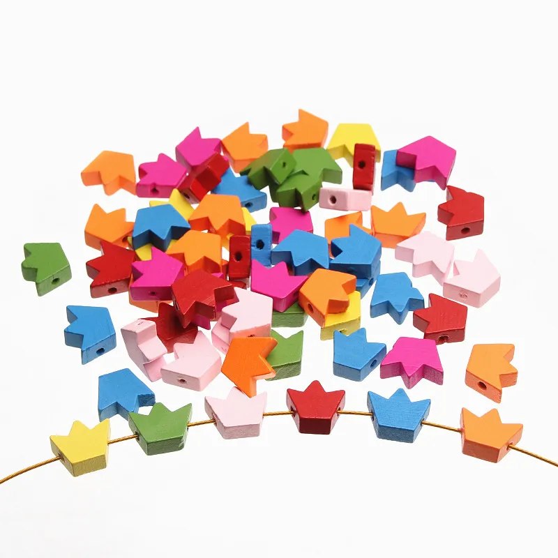 Nuevo 50 unids Corona Abalorios Cuentas